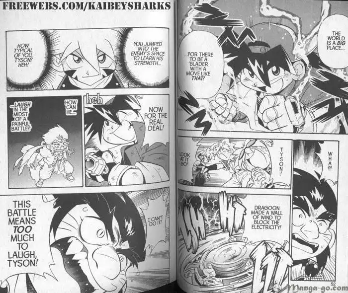 Bakuden Shoot Beyblade Chapter 4.1 26